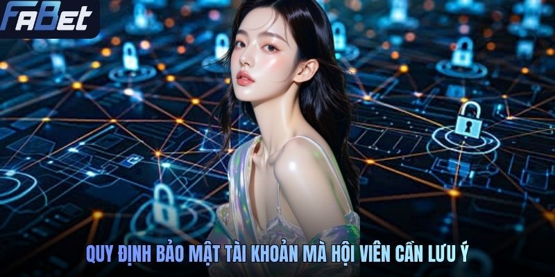 Quy định bảo mật tài khoản mà hội viên cần lưu ý