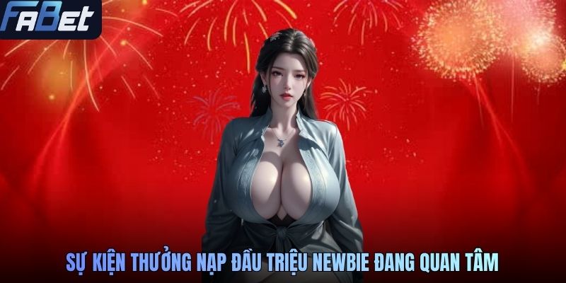 Sự kiện thưởng nạp đầu triệu newbie đang quan tâm